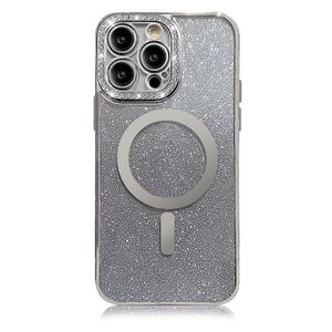 iPhone Pro Max Gradient Glitter Diamond Luxury Plating Magnetic